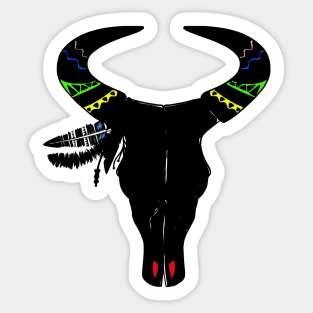 Animal Skull Sticker